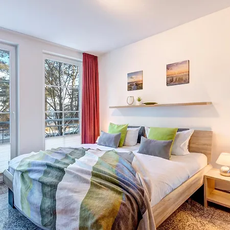 Ostseeresidenz Gorki- Park - 02 Mit Wellness Und Schwimmbad ゼーバート・ヘリングスドルフ